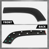G-PLUS Rear Door Molding Fender Flare Trim Compatible with Jeep Renegade 2015-2023 Fender Flares Wheel Opening Panel 5XB67LXHAA, CH1790104 Driver Side