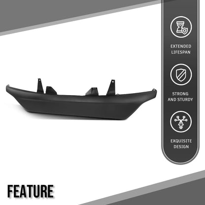 G-PLUS Rear Bumper Valance Panel Compatible with Toyota Highlander (submodel: Hybrid LE, Hybrid XLE, LE, XLE) 2020 2021 2022 2023 TO1195125, 521510E090, 52151-0E090, 52151 0E090 Black