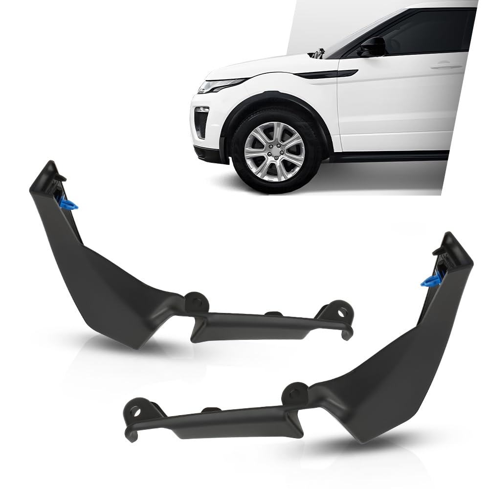 G-PLUS Front Bumper Fender Flares Trim Left Right 2Pcs Compatible with Range Rover Evoque 2012-2015