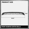 G-PLUS Front Bumper Cover Grille Insert, Compatible with Audi Q7 Base 2010-2015, 4L0807683C01C, AU1036106