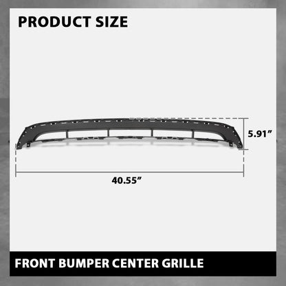 G-PLUS Front Bumper Cover Grille Insert, Compatible with Audi Q7 Base 2010-2015, 4L0807683C01C, AU1036106