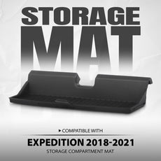 G-PLUS Storage Compartment Mat for Ford Expedition 2018 2019 2020 2021 Black Additional Angle