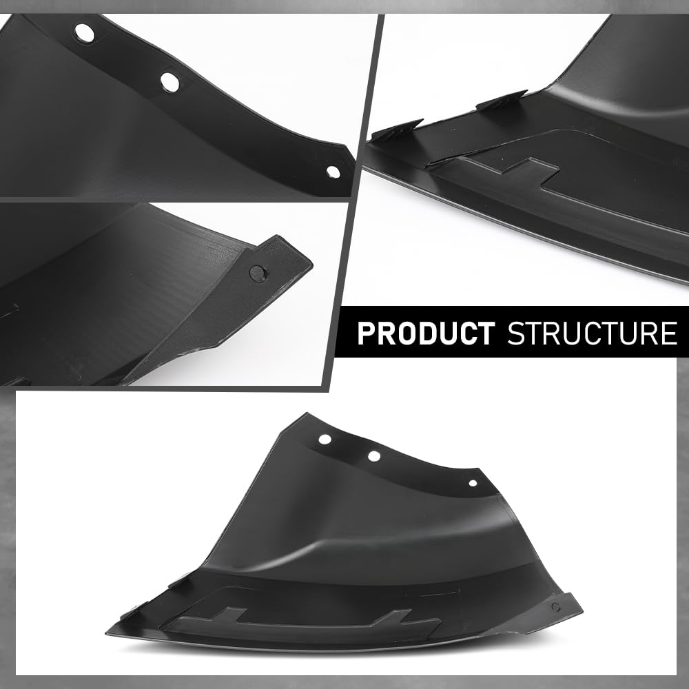 G-PLUS Front Left Bumper Corner Cover, Compatible with Ford EcoSport 2018-2022, Driver Side, FO1016102, GN1Z17D957CB