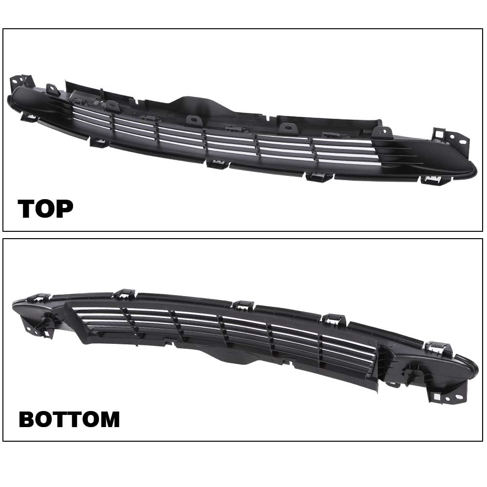 G-PLUS Front Bumper Grille Lower Grille Mesh Compatible With Tesla Model 3 2017-2022 1085927-00-C