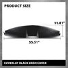 G-PLUS Dash Cover Compatible with Ford Mustang Base Model 2005-2009 12-509LL-BLK Black