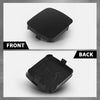 G-PLUS Front Bumper Tow Hook Cover Cap 2Pcs Compatible with Toyota RAV4 2009-2012 532860R020