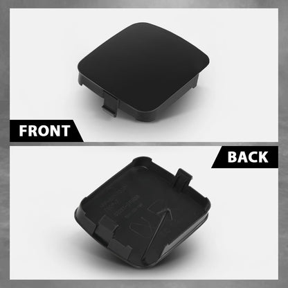 G-PLUS Front Bumper Tow Hook Cover Cap 2Pcs Compatible with Toyota RAV4 2009-2012 532860R020