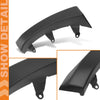 G-PLUS Front Driver Side Wheel Opening Flare Extension Molding Compatible with Dodge Ram 4500 5500 2019-2025 Black