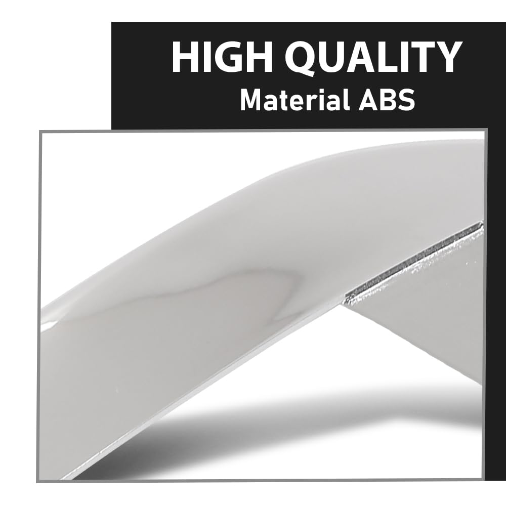 G-PLUS Front Bumper Trim Molding Chrome, Compatible with Benz C300 2015-2018, Silvery, 2058850123-PFM, 2058853123, MB1044123, 15731898