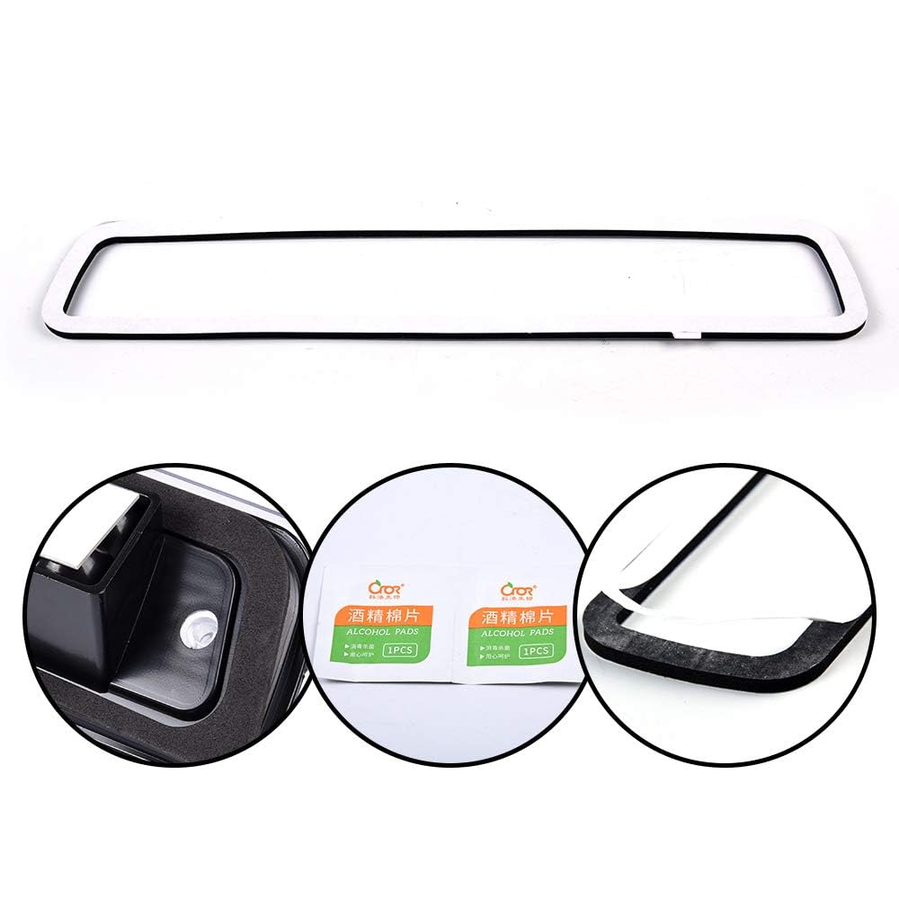 G-PLUS 3rd Third Brake Light Seal Gasket Compatible with Dodge Ram 1500 2009-2018/Fit Dodge Ram 2500 3500 2010-2018/Fit Dodge Ram 1500 Classic 2019-2022/NOT Fit 5th Gen New Body Style 2019-2022