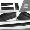 G-PLUS Tailgate Spoiler Top Protector Cover Moulding Compatible with Dodge Ram 2009-2016 Black