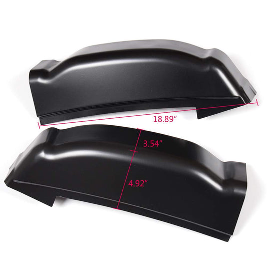 G-PLUS Cab Corners Replacement for 2001-2007 Chevy Silverado GMC Sierra 4DR Crew Cab 2Pack Left + Right