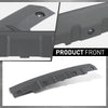 G-PLUS Front Bumper Tow Hook Skid Plate Compatible with LR4 Discovery 4 2014-2016 Gray