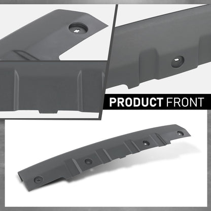 G-PLUS Front Bumper Tow Hook Skid Plate Compatible with LR4 Discovery 4 2014-2016 Gray