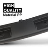 G-PLUS Front Towing Eye Cover Compatible with Range Rover 2010-2012 Black