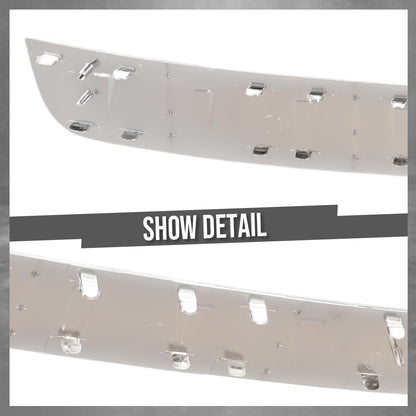 G-PLUS Rear Bumper Step Plate Scuff Pad Compatible with Benz X247 GLB250 2020-2024 A2478859800, A2478852106 Silver