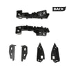 G-PLUS Front Bumper Brackets Retainer Support 6pcs Compatible with 2016-2018 Chevy Malibu Front Driver & Passenger Side Bumper Brackets 20809859 20809860