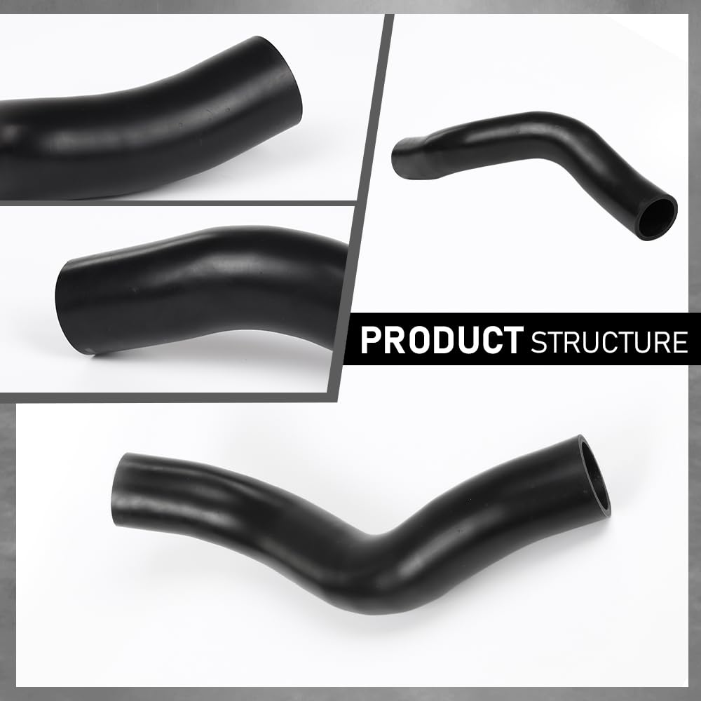 G-PLUS Fuel Hose Tank Filler Neck Tube Compatible with Nissan Hardbody Pickup D21 1986-1997 Black 1722801G01, 17228-01G01