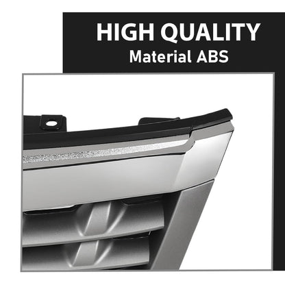 G-PLUS Front Bumper Upper Grille Grill Compatible with Subaru Forester 2011-2013 91121SC040