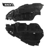 G-PLUS Engine Splash Shield Compatible with 2007-2009 Toyota Camry Hybrid 5144106060 5144206050 TO1228135 TO1228134 Engine Under Cover