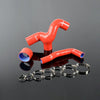 G-PLUS Turbo Intercooler Silicone Hose Compatible With Subaru Impreza GC8/GDB 1996-2006,3PCS Red