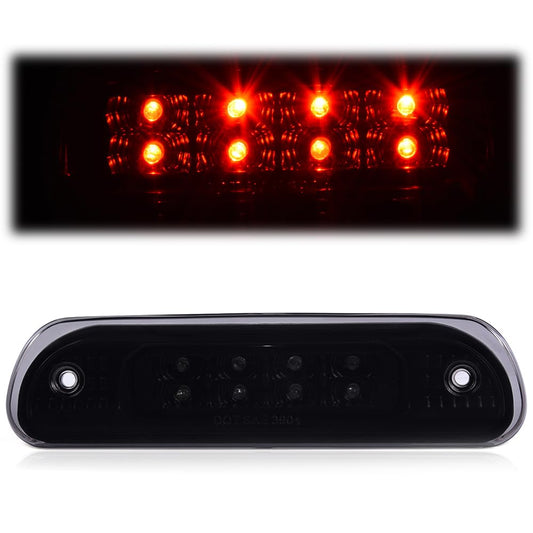 G-PLUS LED 3rd Brake Light for Jeep Grand Cherokee 1999-2004 Black Housing Smoky Lens