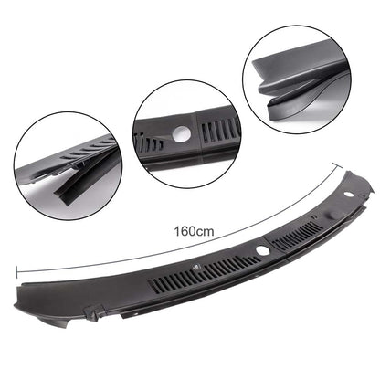 G-PLUS 2Pcs Windshield Wiper Cowl Vent Grille Grills Panel Hood Compatible with Ford Mustang GT SVT 1999 2000 2001 2002 2003 2004