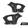 G-PLUS Front Bumper Cover Driver Left and Right Side Compatible with Chevy Trailblazer 2021-2022 NOT Fit RS Model 42749518, 42749517, 42772013, 42772012 Black