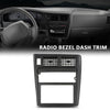 G-PLUS Radio Bezel Dash Bezel Trim Fit Toyota Tacoma 1995-1997 Dashboard Panel Black