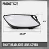 G-PLUS Headlight Lens Cover Compatible with Benz W222 S-Class 2014-2017 Right Side Front Headlamp Lens Cover Clear