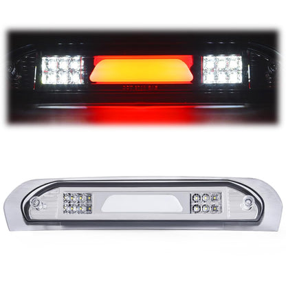 G-PLUS LED 3rd Brake Light Cargo Lamp Compatible with Dodge Ram 1500 2002-2008 /Ram 2500 3500 2003-2009 Fits Models with Cargo Lights Only(Clear lens Chrome Housing)