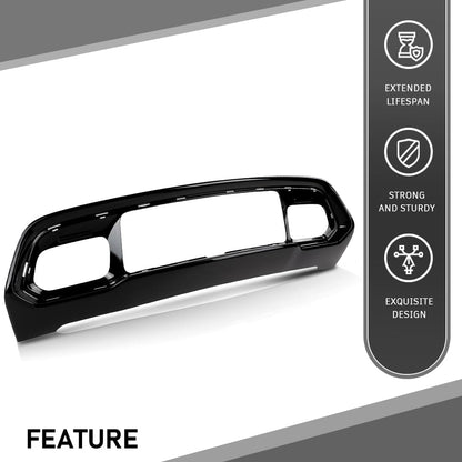 G-PLUS Bumper Grille Bezel Fascia Applique Compatible with Jeep Grand Cherokee 2016-2021 68310779AA