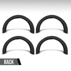 G-PLUS Fender Flares 4PCS for Honda Civic Accord Wide Body Black Close-up View