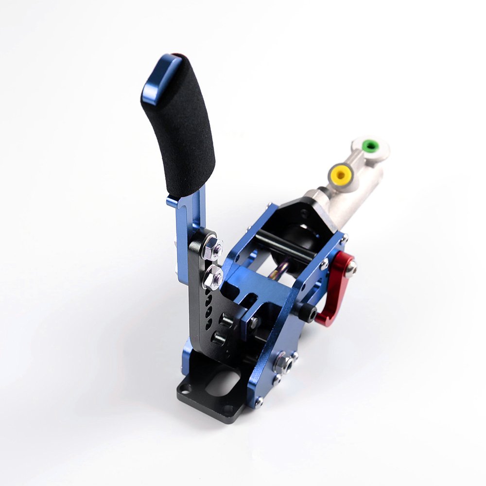 G-PLUS Hydraulic Handbrake Master Cylinder 3/4, E-Brake Racing Parking Emergency Brake Lever Handle Blue