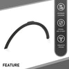 G-PLUS Front Left Fender Flares W/Sensor Hole, Compatible with Range Rover Evoque 2012-2017 LR044280, LR036053