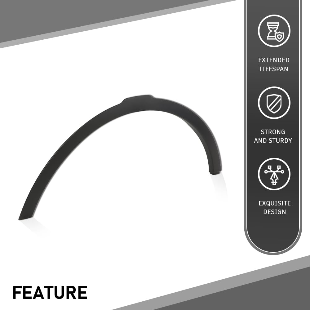 G-PLUS Front Left Fender Flares W/Sensor Hole, Compatible with Range Rover Evoque 2012-2017 LR044280, LR036053