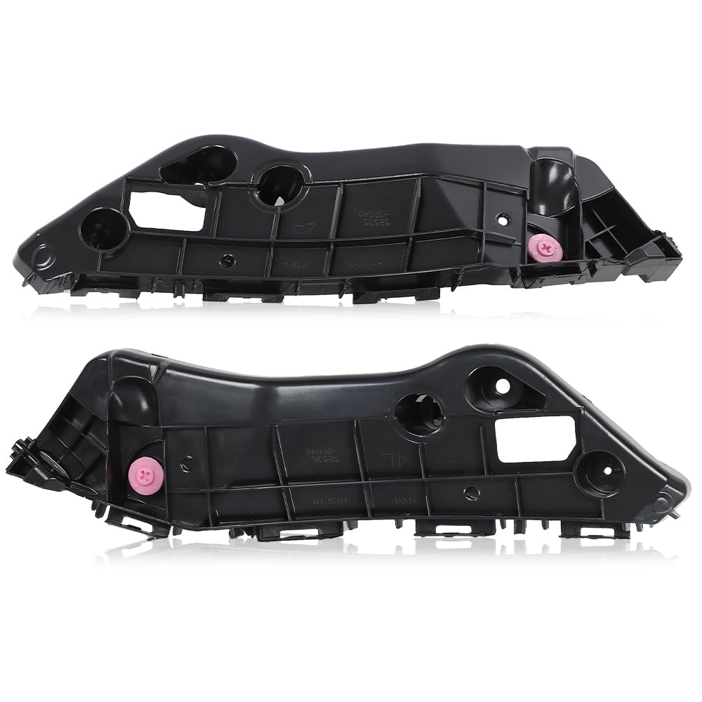 G-PLUS Front Bumper Support Spacer Retainer Brackets RH&LH Compatible with 2013-2015 Toyota RAV4 525350R030, 525360R030, TO1033116, TO1032116 Front 2-Pcs
