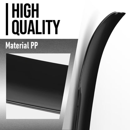 G-PLUS Rear Trunk Spoiler Wing Compatible with BMW F80 M3 Sedan All Model 2015 2016 2017 2018, Not Fit Convertible Models or GT or Wagon Model Gloss Black