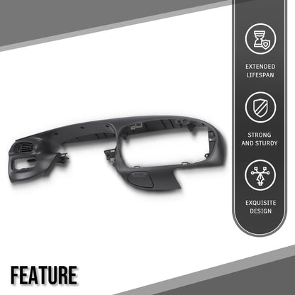 G-PLUS Dash Pad Bezel Graphite Compatible with Ford F150 /Ford Expedition 1997-2003 Graphite gray