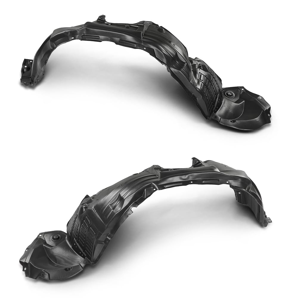 G-PLUS Pair Front Fender Liners Inner Assembly, Compatible with Toyota Highlander 2008-2010, Left Driver & Right Passenger Side 2PCS, TO1248150C, TO1249150C