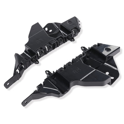 G-PLUS Front Bumper Mounting Retainer Bracket Left Right Pair Compatible with Chevy Trax 2017 2018 2019 2020 2021 2022 42566652 42566653 GM1042157 GM1043157