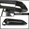 G-PLUS Front Bumper Fog Lamp Bezel Light Cover Passenger Side Compatible with Honda Accord Sedan 2018-2020 Black