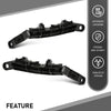 G-PLUS Rear Bumper Face Bar Support Retainer Bracket Compatible with Toyota RAV4 2019-2023,Not Fit Models with Running Boards or Flare Fender Cladding,Only Fit Models with Ground Effects 525620R070