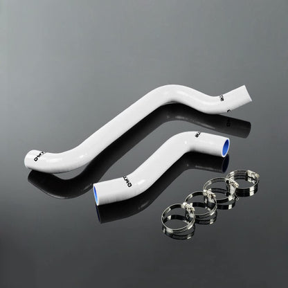G-PLUS Silicone Radiator Coolant Hose Kit Clamps Compatible With 2001-2005 Dodge NEON SRT-4 SRT4 2.4L White