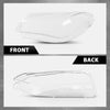 G-PLUS Clear Headlight Lens Replace Cover Compatible with BMW X1 E84 2010-2015 Left and Right Side