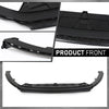G-PLUS Front Lower Valance Spoiler Black 1pc Compatible with Volkswagen CC 2013-2017 3C88059039B9, VW1093125