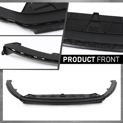 G-PLUS Front Lower Valance Spoiler Black 1pc Compatible with Volkswagen CC 2013-2017 3C88059039B9, VW1093125