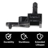 G-PLUS 2pcs Windshield Washer Nozzle Fit for HMMWV/HUMVEE 12338846