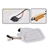 G-PLUS Side Marker Corner Parking Light Compatible With 1998-2002 Pontiac Firebird Trans Am Front Bumper Corner Marker Turn Signal Lamp 10301404 10301405 GM2520177 GM2521177