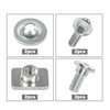 G-PLUS Plastic Bodywork Bolt Kit Compatible with Kx Kx60 Kx65 Kx80 Kx85 Kx125 Kx250 Kx500 Kawasaki